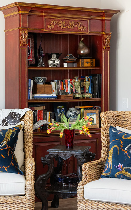 luxury bookcase